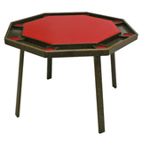 Kestell 8 Player 48" Oak Compact Poker Table