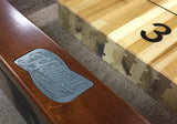 Modelo Laser Engraved Shuffleboard Table