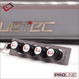 Cuetec 2 butts 4 shafts 95-752 Pro Line Hard Case