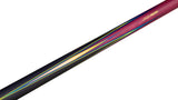 Predator 8-Point Sneaky Pete Pool Cue - Purple Heart/Curly - Elephant Pattern Leather Wrap