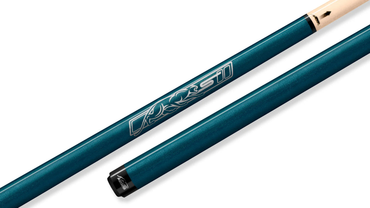 Predator 52" Blue Shorty Sport Pool Cue - No Wrap