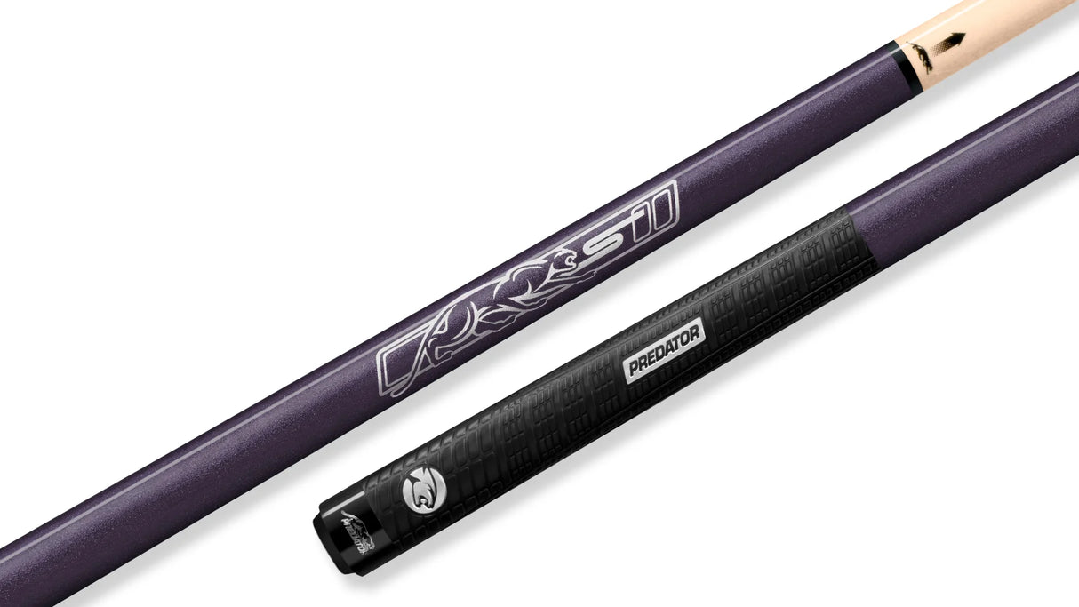 Predator 52" Purple Shorty Sport Pool Cue - Sport Wrap