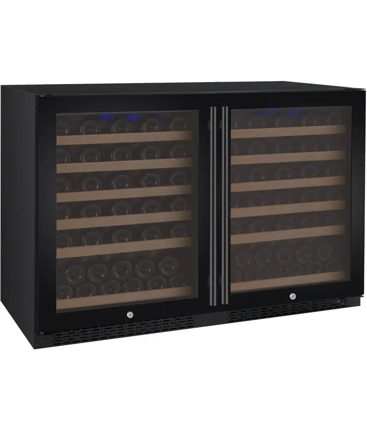 Allavino 47" Wide FlexCount II Tru-Vino 112 Bottle Side-by-Side Wine Refrigerator 2X-VSWR56