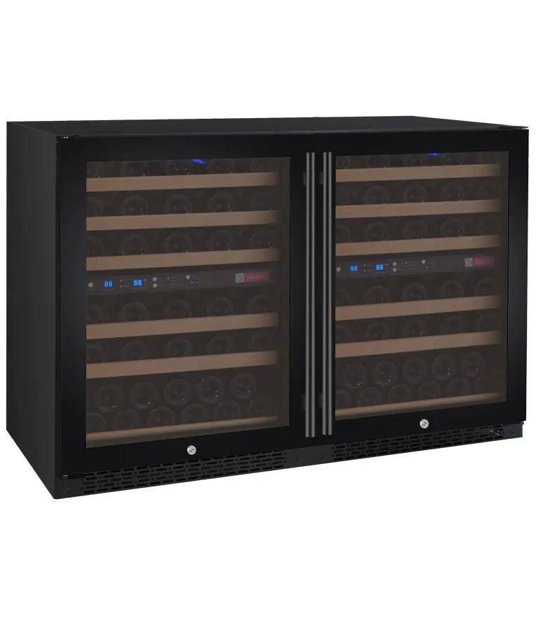 Allavino 47" Wide FlexCount II Tru-Vino 112 Bottle Side-by-Side Wine Refrigerator 2X-VSWR56