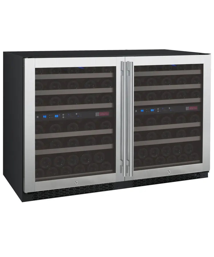 Allavino 47" Wide FlexCount II Tru-Vino 112 Bottle Side-by-Side Wine Refrigerator 2X-VSWR56