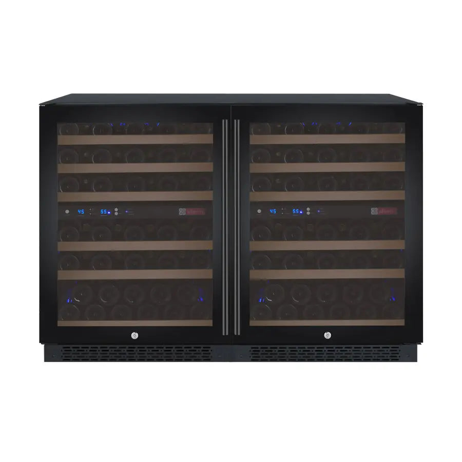 Allavino 47" Wide FlexCount II Tru-Vino 112 Bottle Side-by-Side Wine Refrigerator 2X-VSWR56