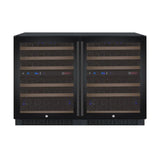 Allavino 47" Wide FlexCount II Tru-Vino 112 Bottle Side-by-Side Wine Refrigerator 2X-VSWR56