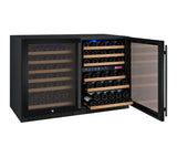 Allavino 47" Wide FlexCount II Tru-Vino 112 Bottle Side-by-Side Wine Refrigerator 3Z-VSWR5656