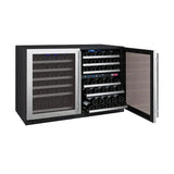 Allavino 47" Wide FlexCount II Tru-Vino 112 Bottle Side-by-Side Wine Refrigerator 3Z-VSWR5656