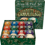 Aramith Camouflage Pool Ball Set BBCAM