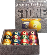 Aramith Stone Pool Ball Set BBSTN