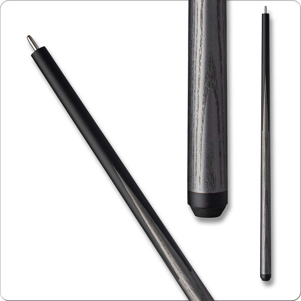 Bull Carbon LD6 Black and Grey Sneaky Pete Pool Cue with Bull Carbon Shaft