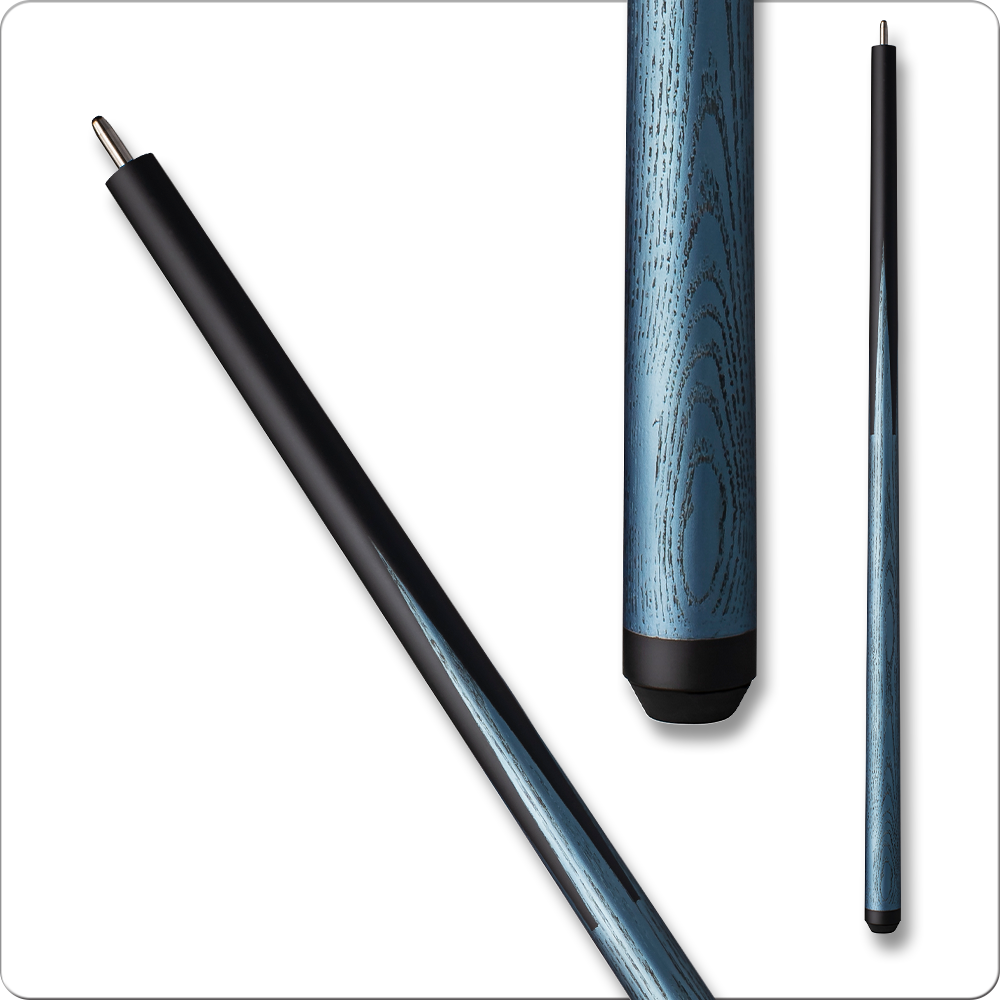 Bull Carbon LD7 Blue Metallic Sneaky Pete Pool Cue with Bull Carbon Shaft