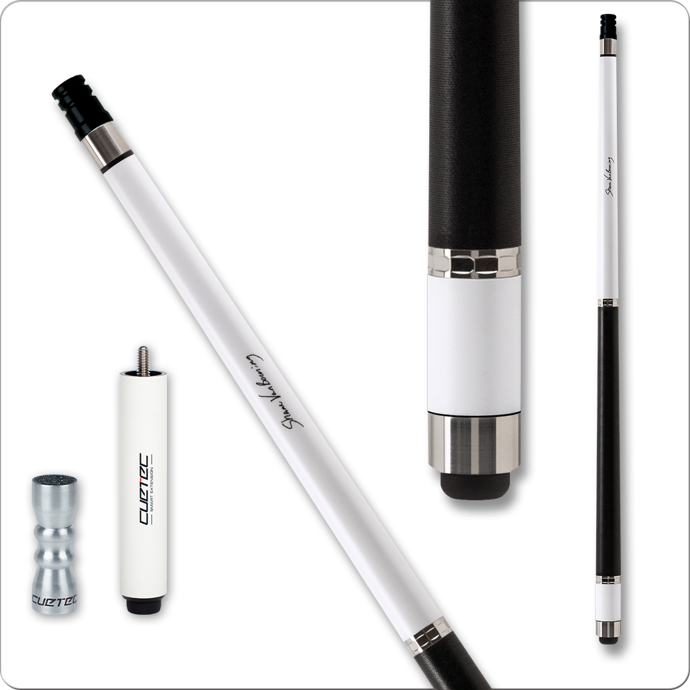 Cuetec Cynergy SVB 95-131DE Gen One Pearl White Cue Dakota Edition ...