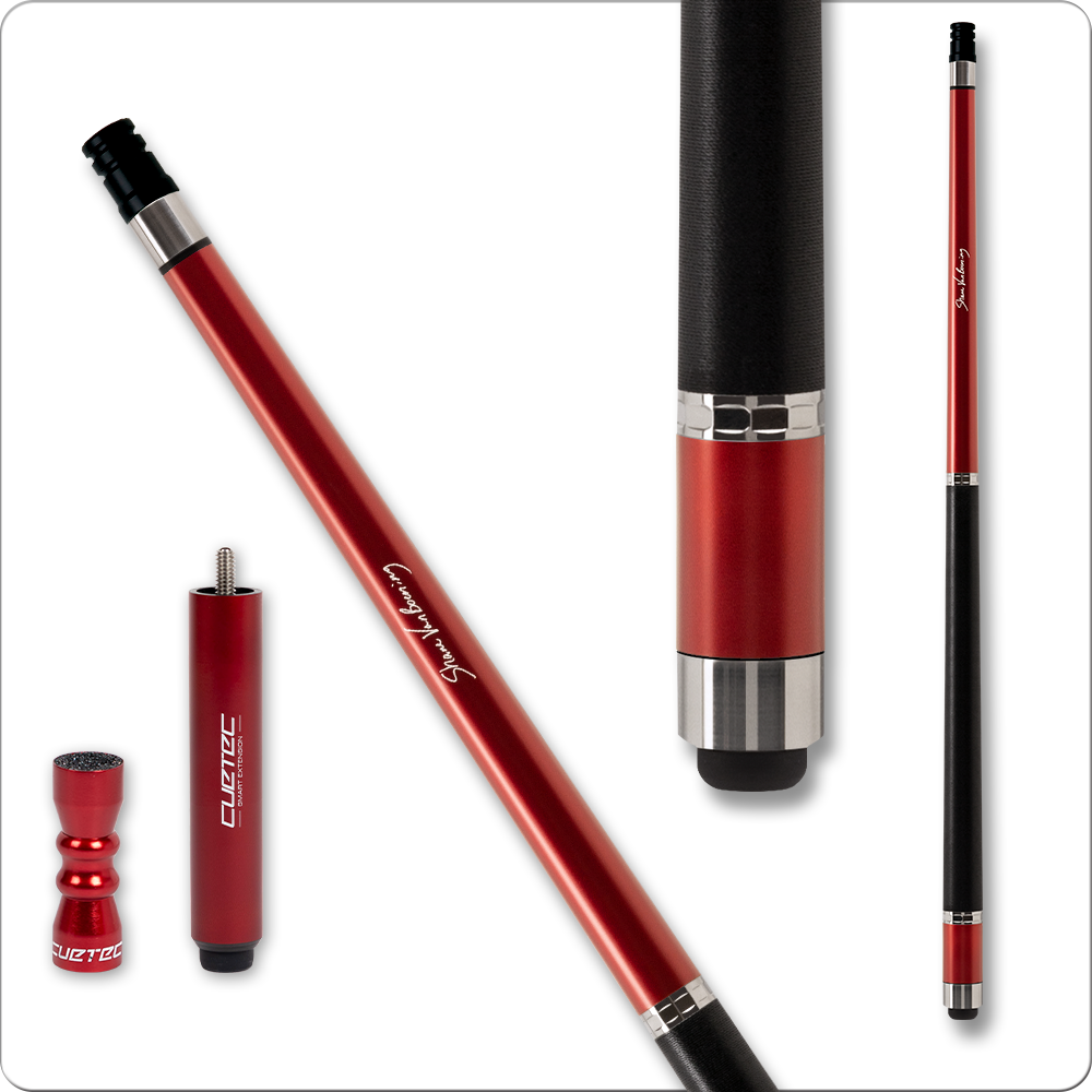 Cuetec Cynergy SVB 95-133DE Gen One Ruby Red Cue Dakota Edition