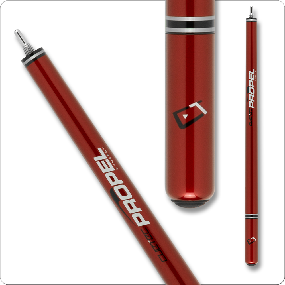 Cuetec Cynergy 95-140R CT947 Propel Jump Cue - Ruby Red