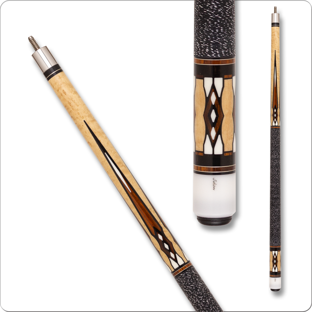 Schon STL18 Dark Stain CX24 Pool Cue