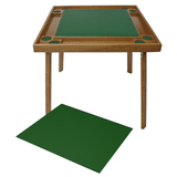 Kestell 35" Oak Game/Card Table Combo