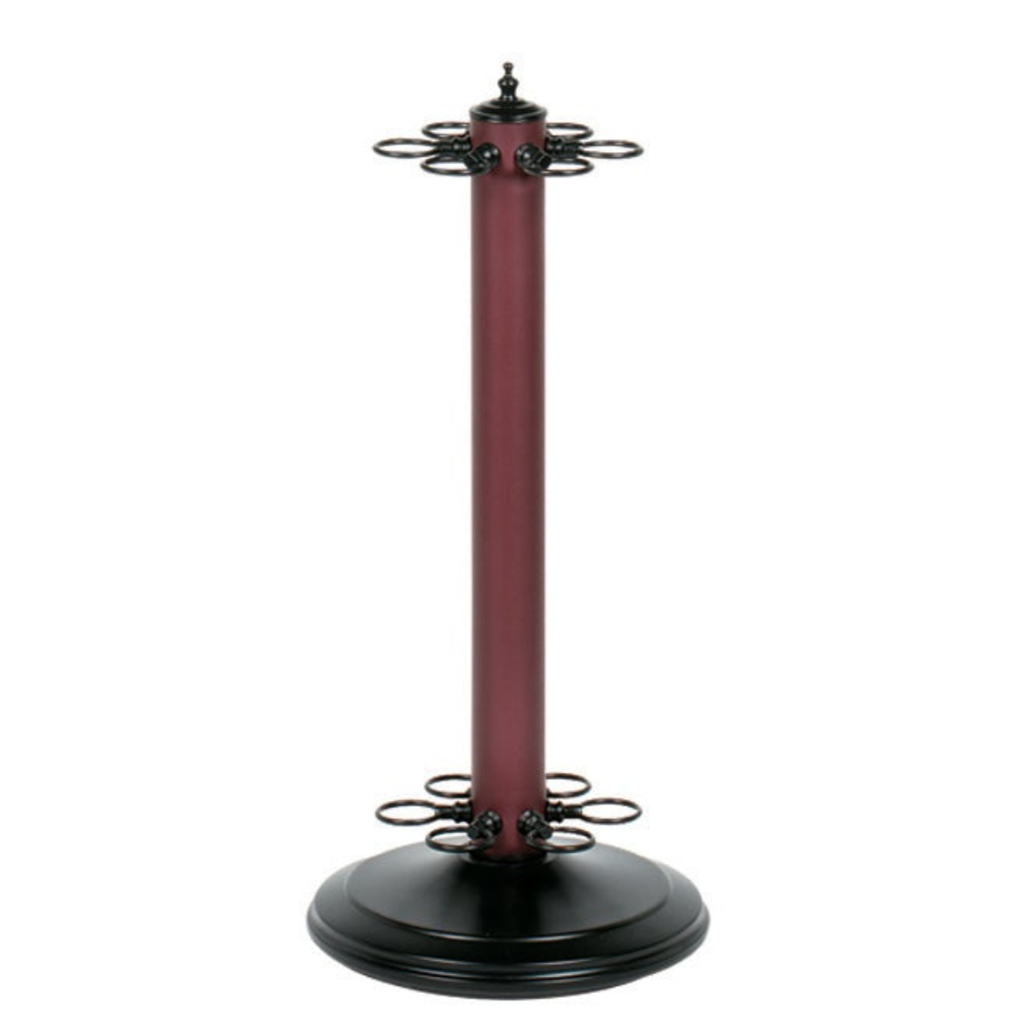 RAM Game Room 24"H Pool Cue Holder-Matte Burgundy PCH MBG