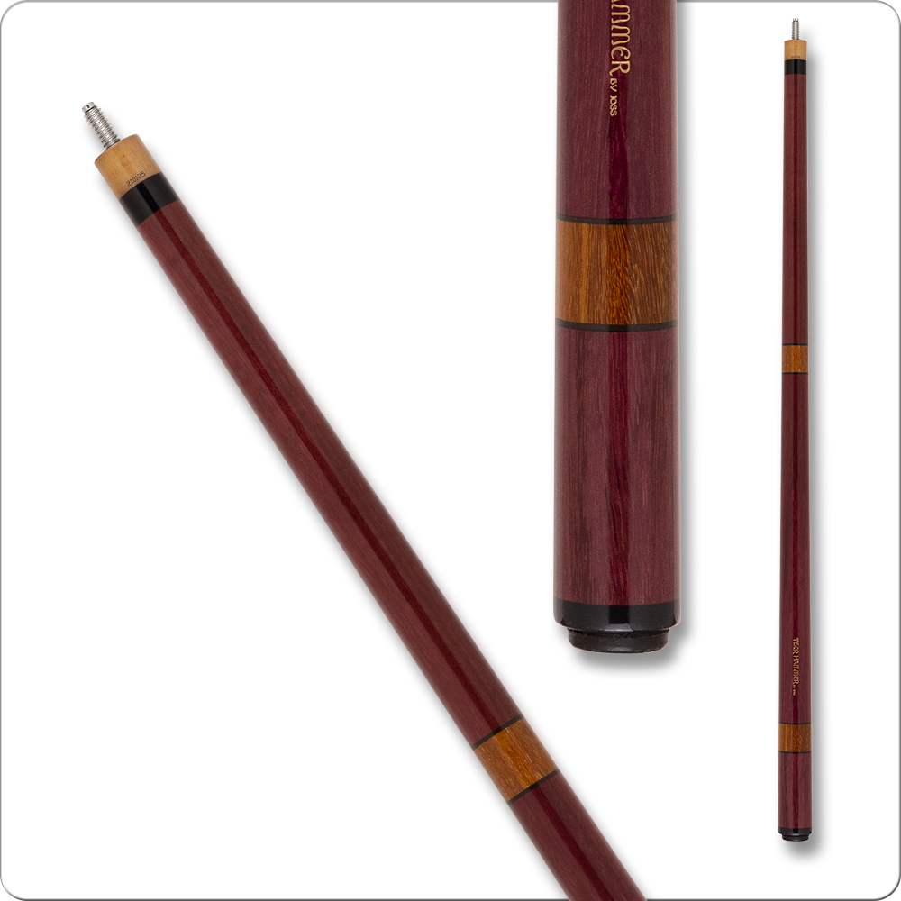 Joss JOSTHPH Thor Hammer Break Pool Cue (Purpleheart)