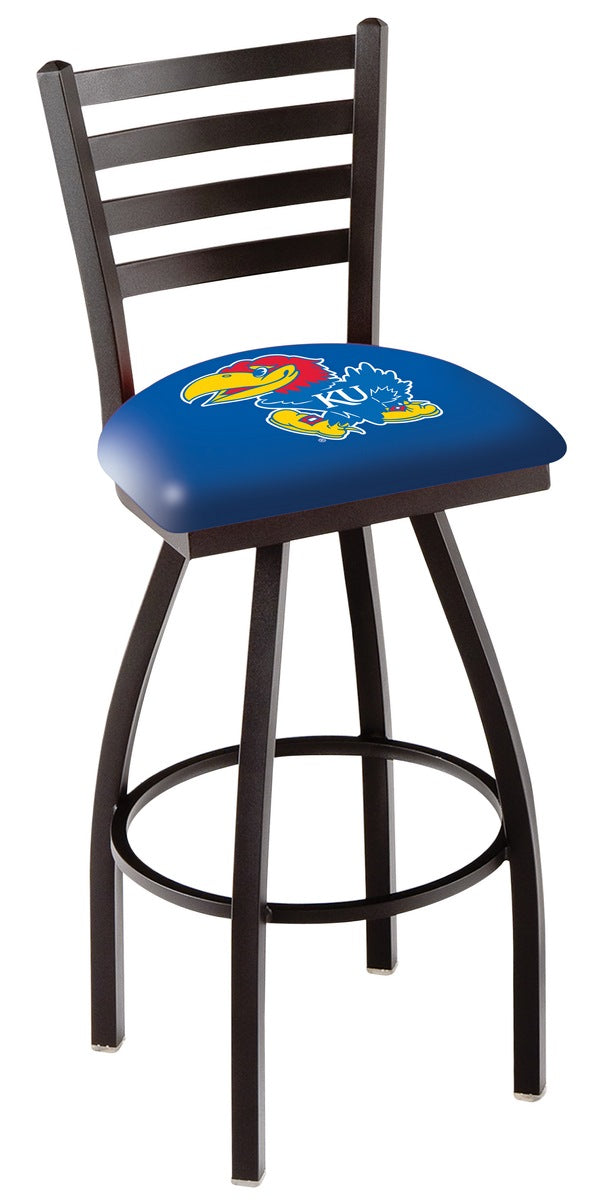 Kansas Jayhawks L014 Bar Stool | NCAA KU Jayhawks Bar Stool