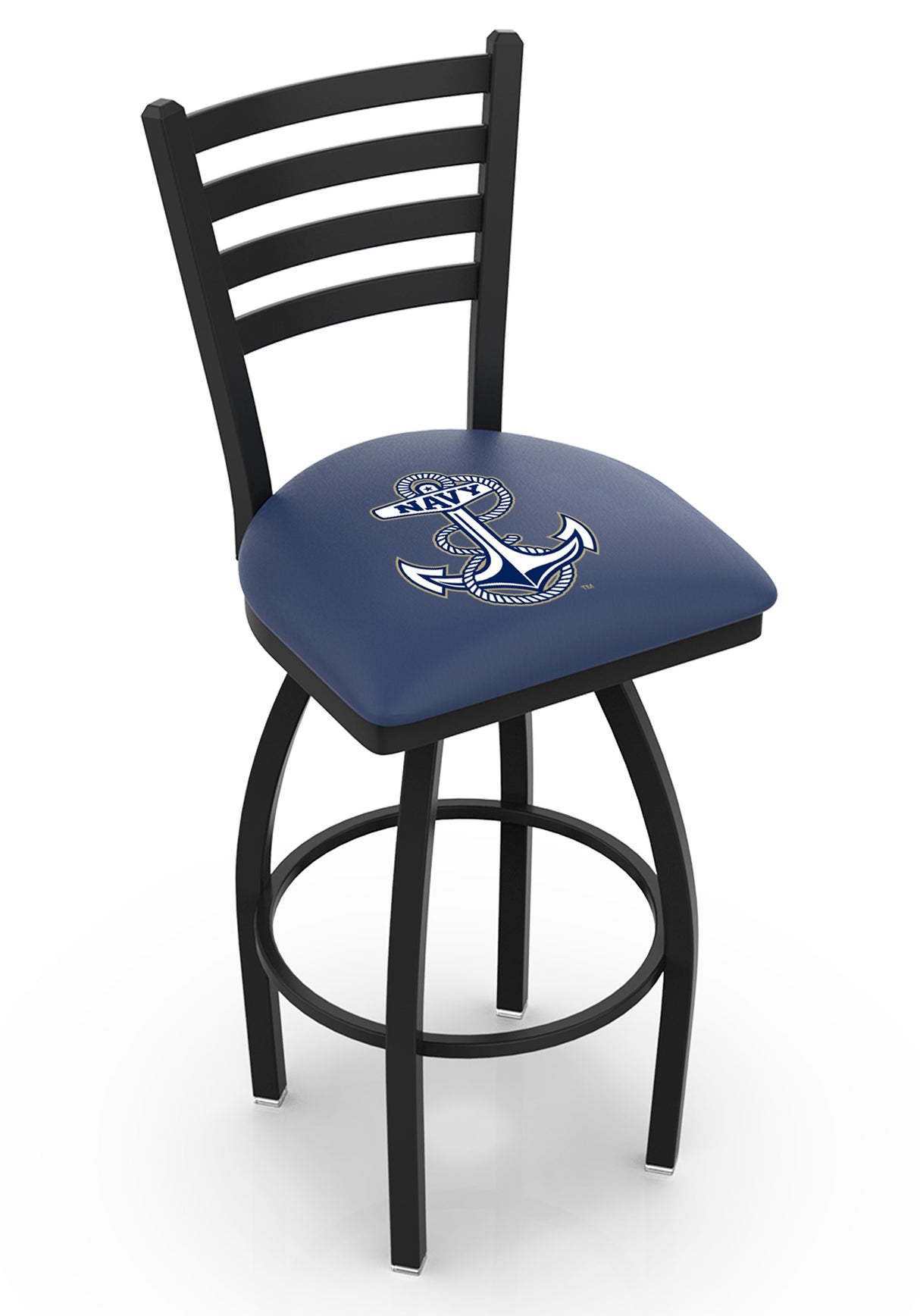 US Navy Midshipmen Academy L014 Bar Stool | NCAA US Navy Midshipmen Academy Bar Stool