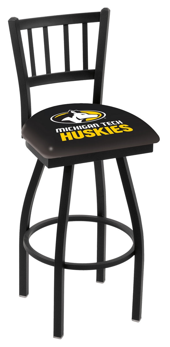 Michigan Tech University L018 Bar Stool | NCAA Michigan Tech University Bar Stool