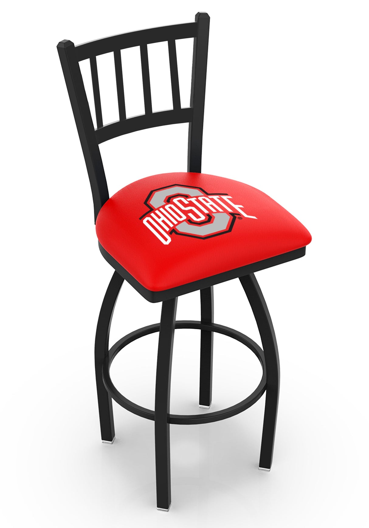 Ohio State University L018 Bar Stool | NCAA Ohio State University Bar Stool