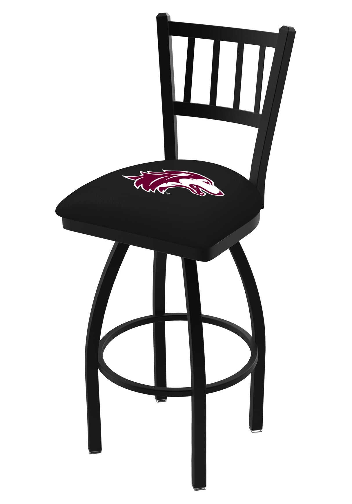 Southern Illinois University L018 Bar Stool | NCAA Southern Illinois University Bar Stool