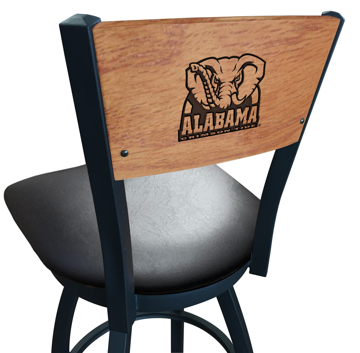 Alabama Crimson Tide Elephant L038 Laser Engraved Bar Stool