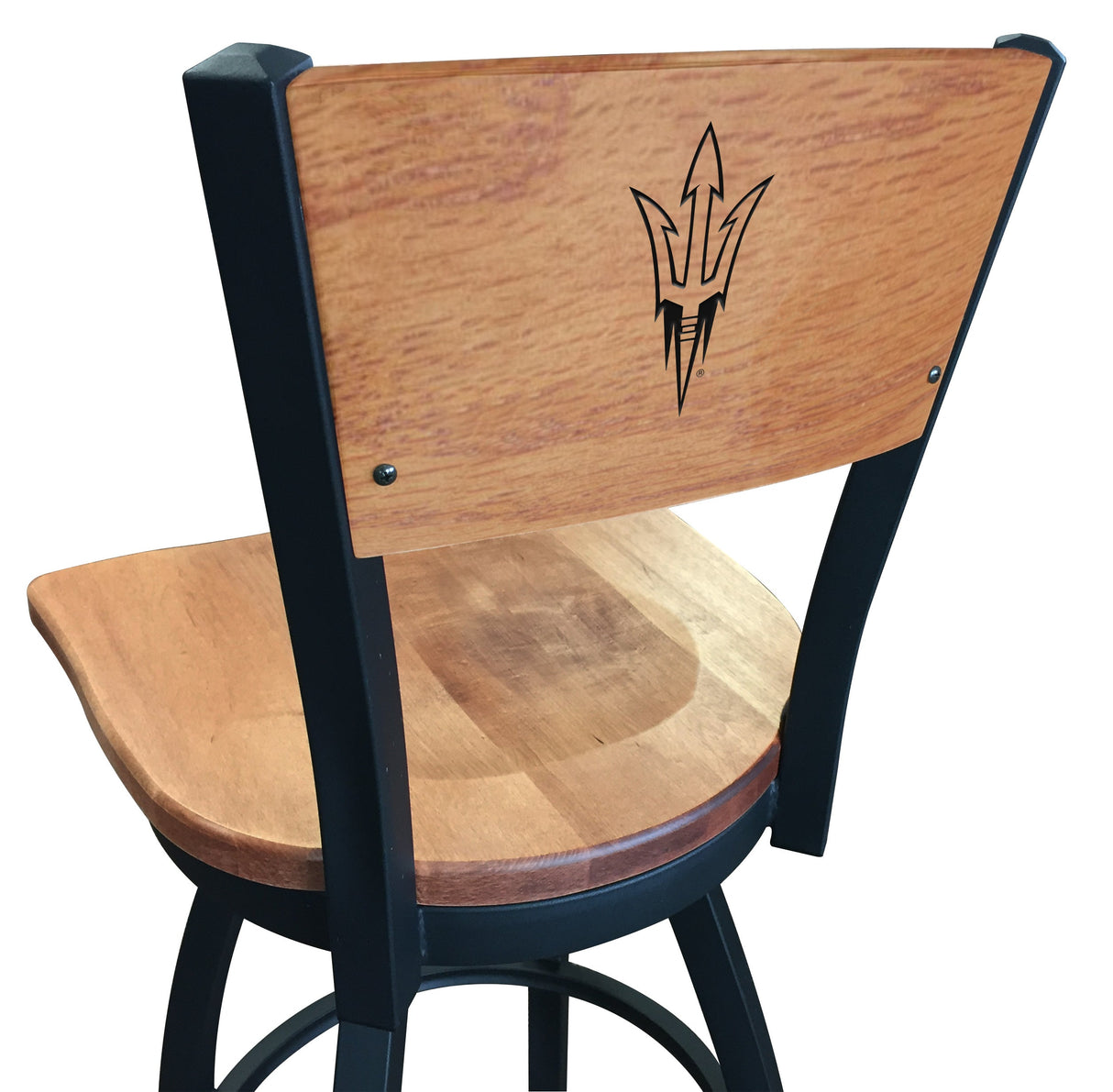 Arizona State Sun Devils L038 Laser Engraved Bar Stool by Holland Bar Stool