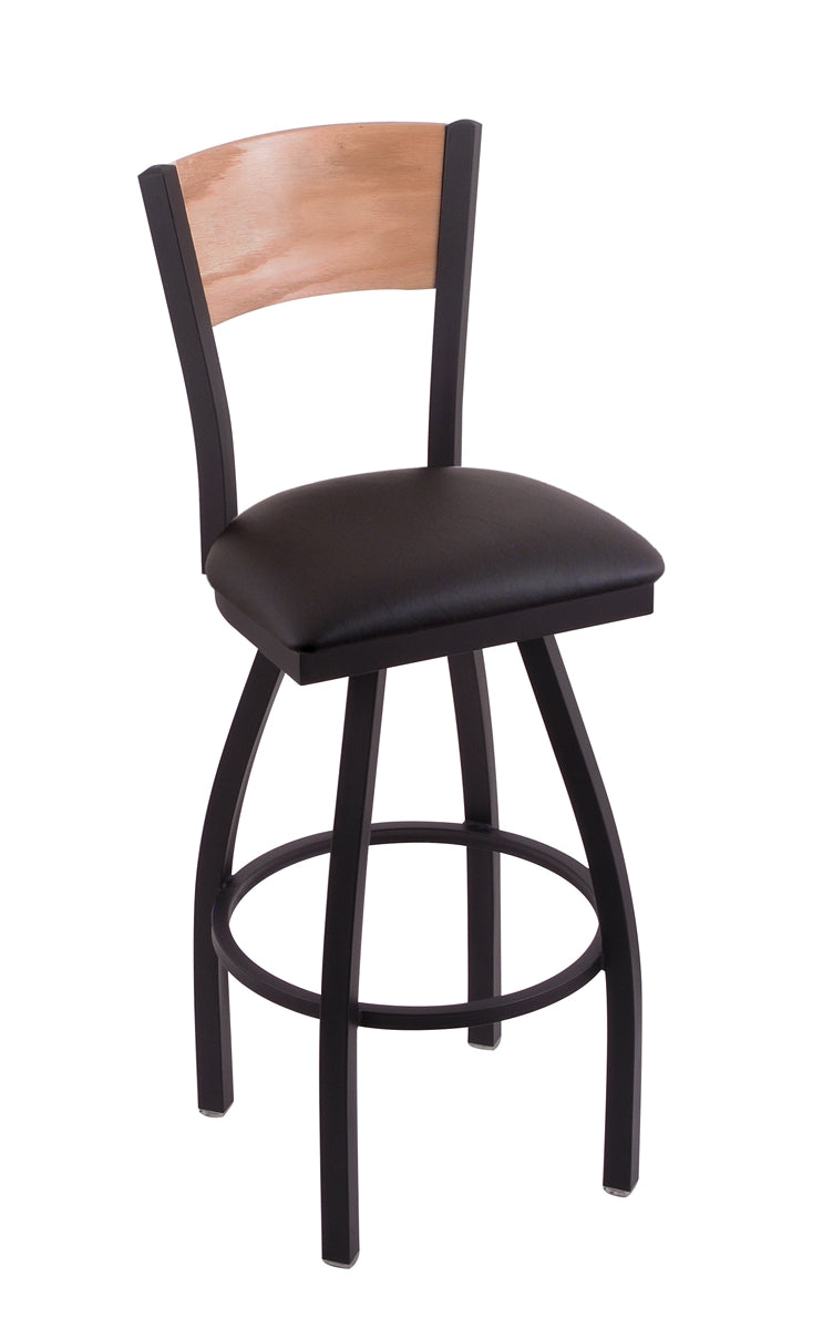 Northwestern Wildcats L038 Laser Engraved Bar Stool by Holland Bar Stool