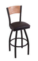 US Navy Midshipmen Academy L038 Laser Engraved Bar Stool by Holland Bar Stool