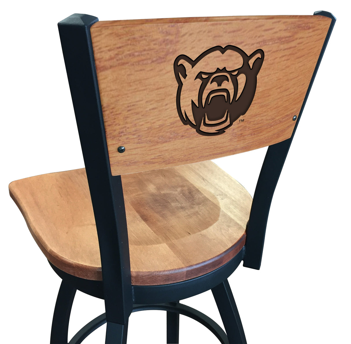 Baylor Bears L038 Laser Engraved Bar Stool