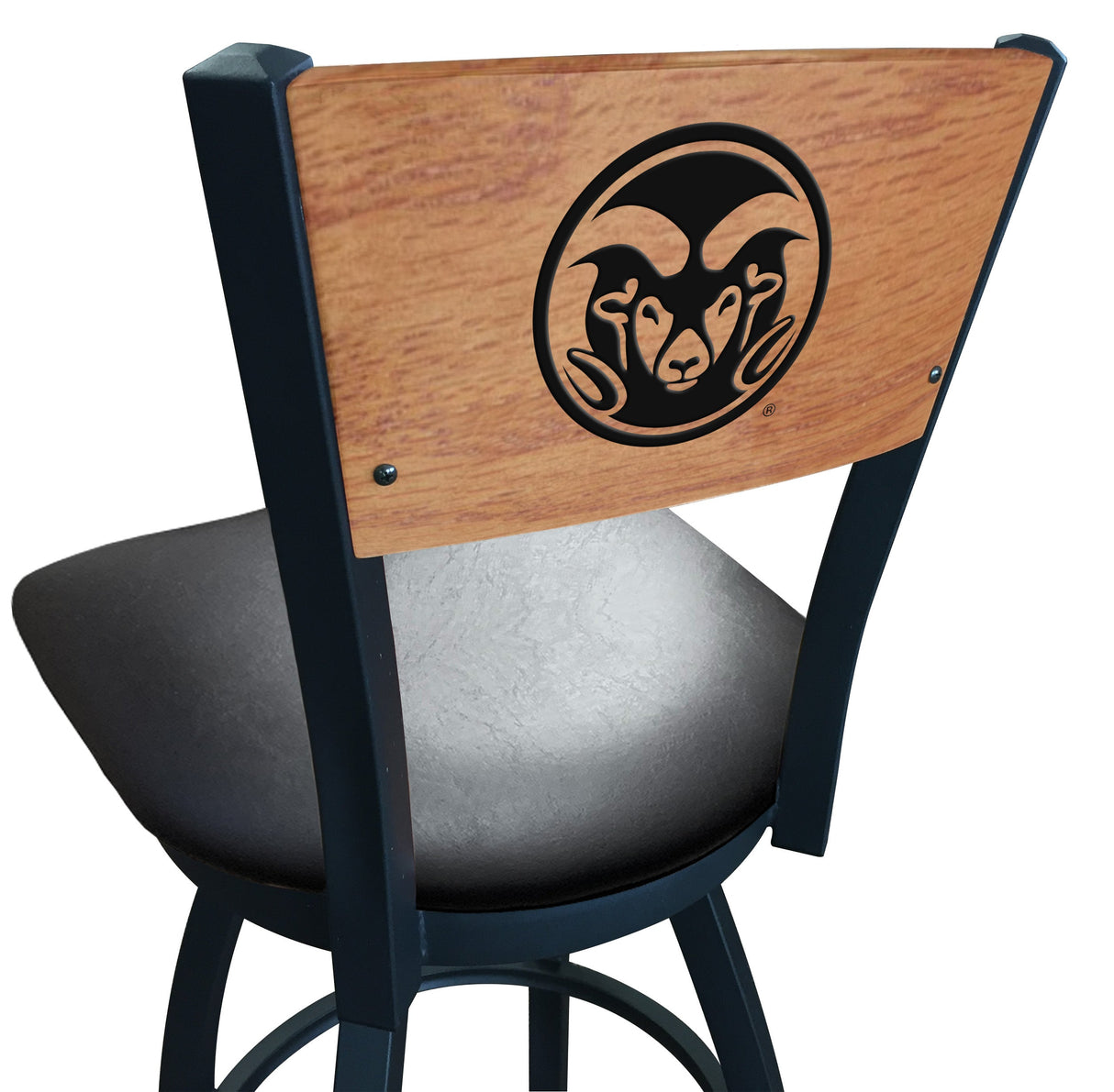 Colorado State Rams L038 Laser Engraved Bar Stool