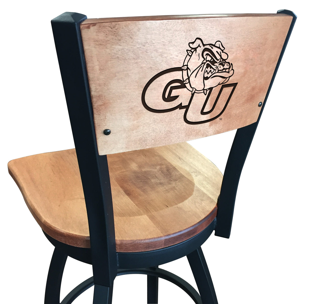 Gonzaga Bulldogs L038 Laser Engraved Bar Stool by Holland Bar Stool