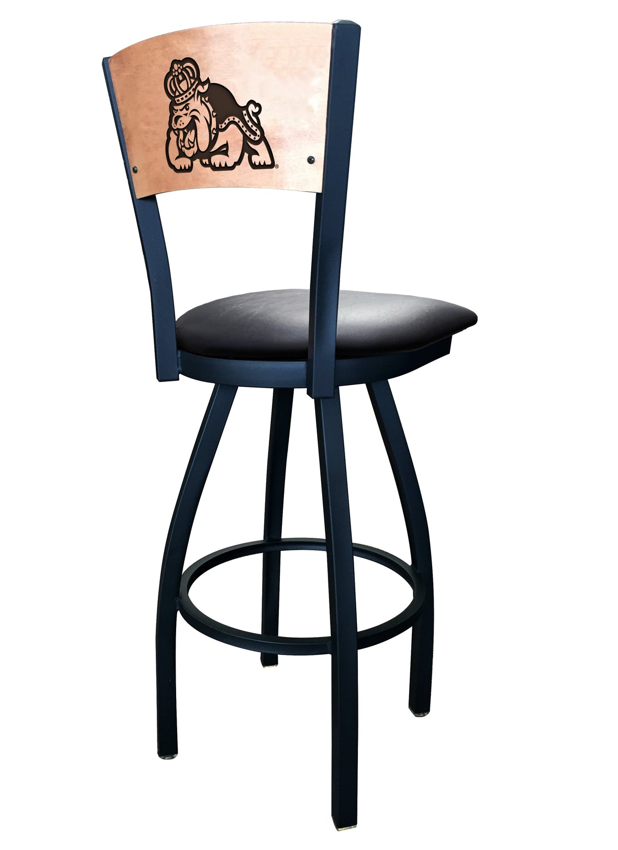 James Madison Dukes L038 Bar Stool | NCAA James Madison Dukes Bar Stool