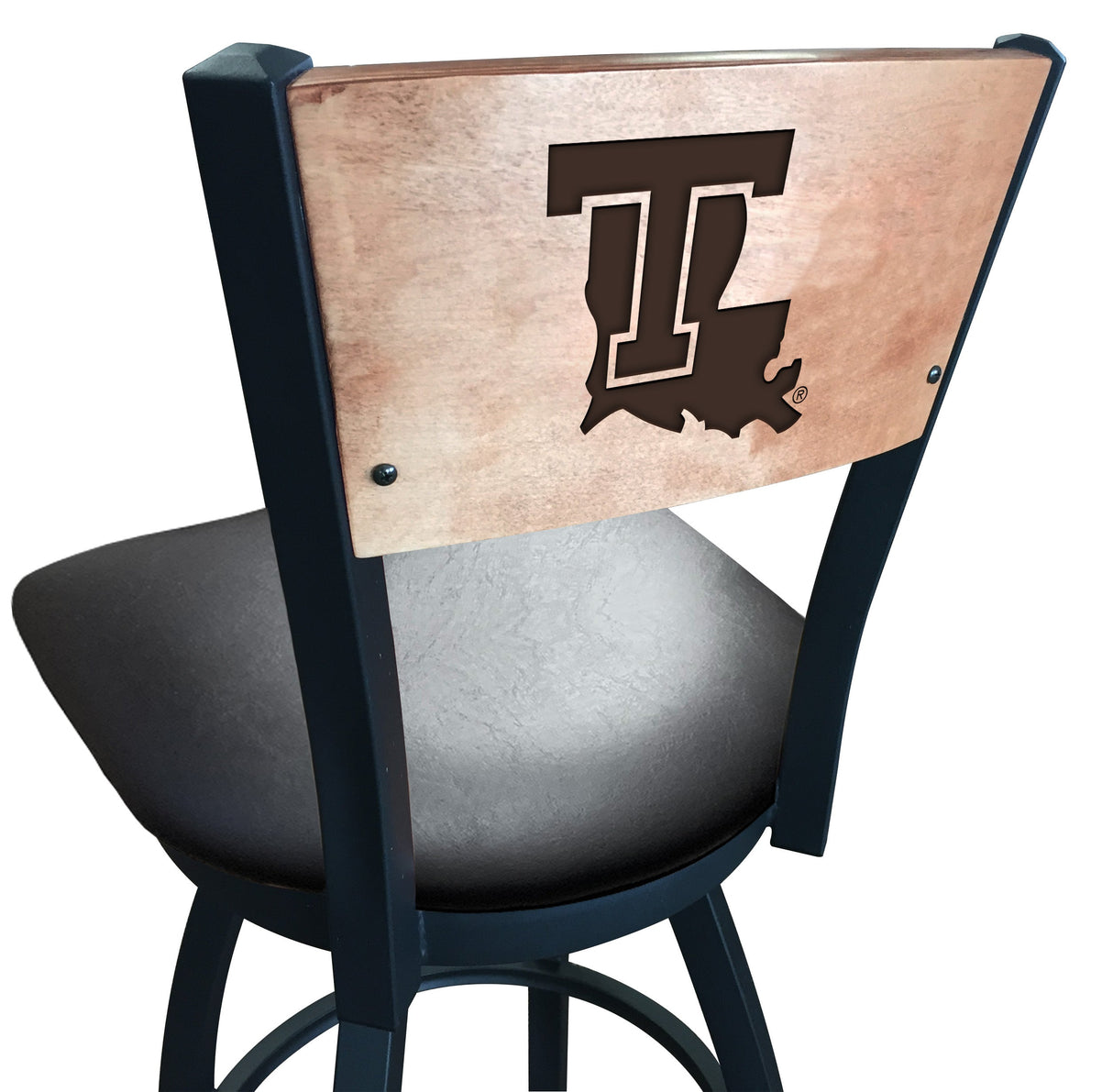 Louisiana Tech Bulldogs L038 Laser Engraved Bar Stool by Holland Bar Stool