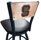 NC State Wolfpack L038 Laser Engraved Bar Stool by Holland Bar Stool