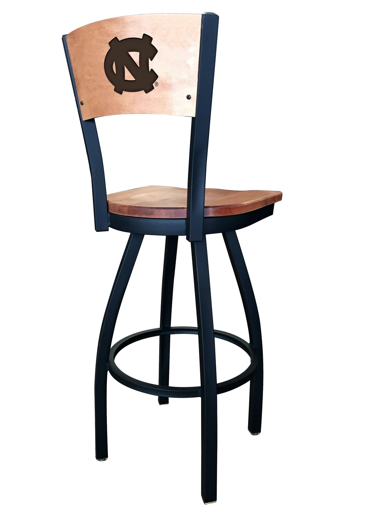 North Carolina Tarheels L038 Laser Engraved Bar Stool by Holland Bar Stool