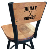 North Dakota Nodak Hockey L038 Laser Engraved Bar Stool by Holland Bar Stool