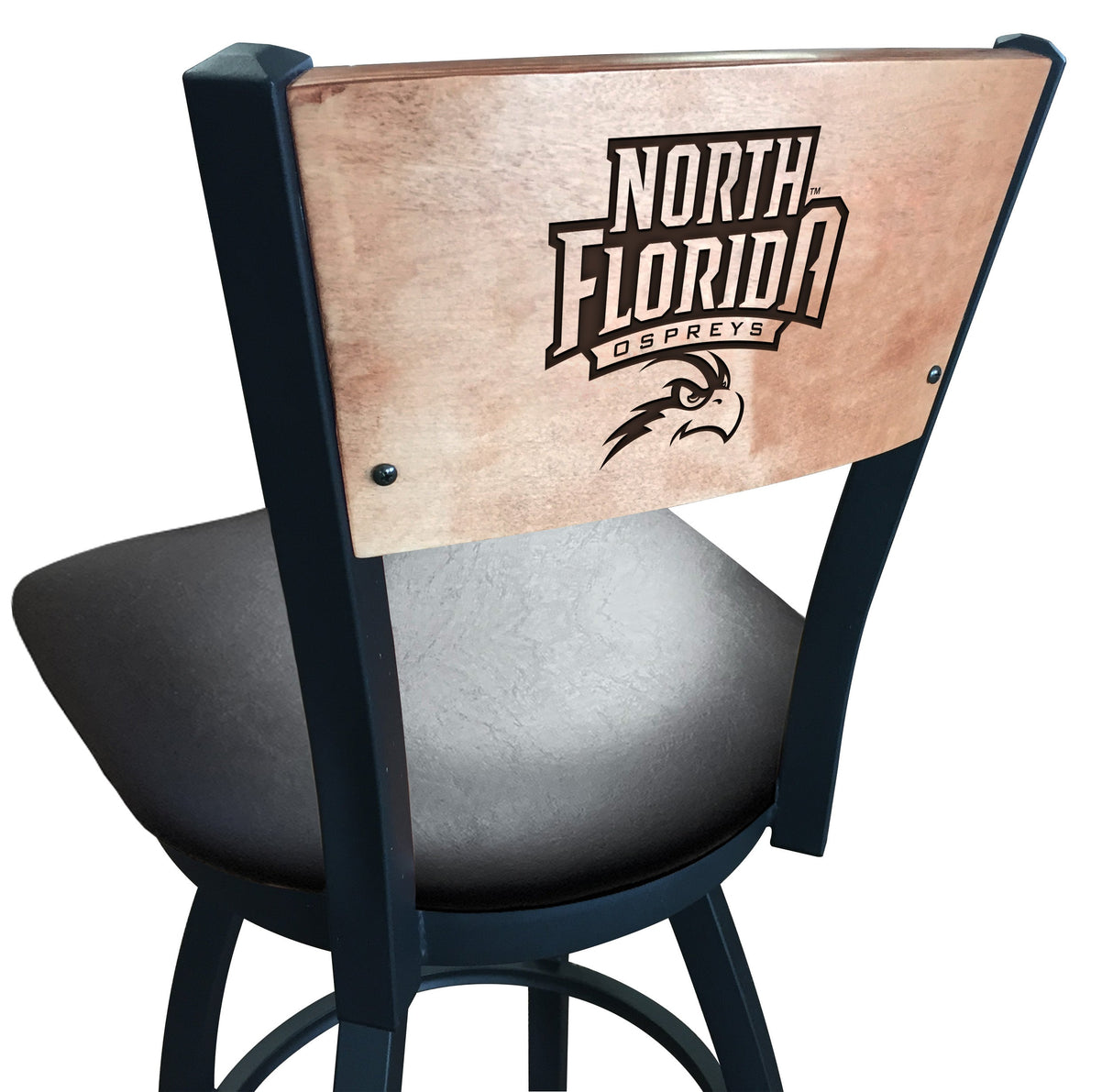 North Florida Ospreys L038 Laser Engraved Bar Stool by Holland Bar Stool