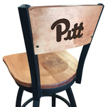 Pittsburgh Panthers L038 Laser Engraved Bar Stool by Holland Bar Stool