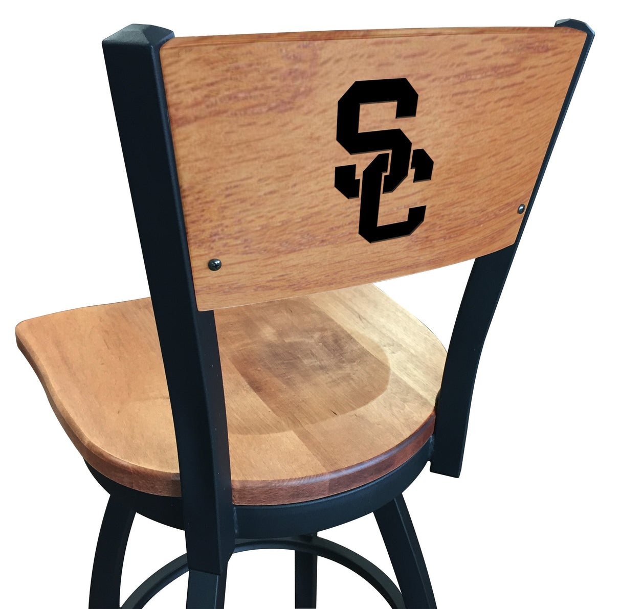 University of Southern California Trojans USC L038 Laser Engraved Bar Stool by Holland Bar Stool