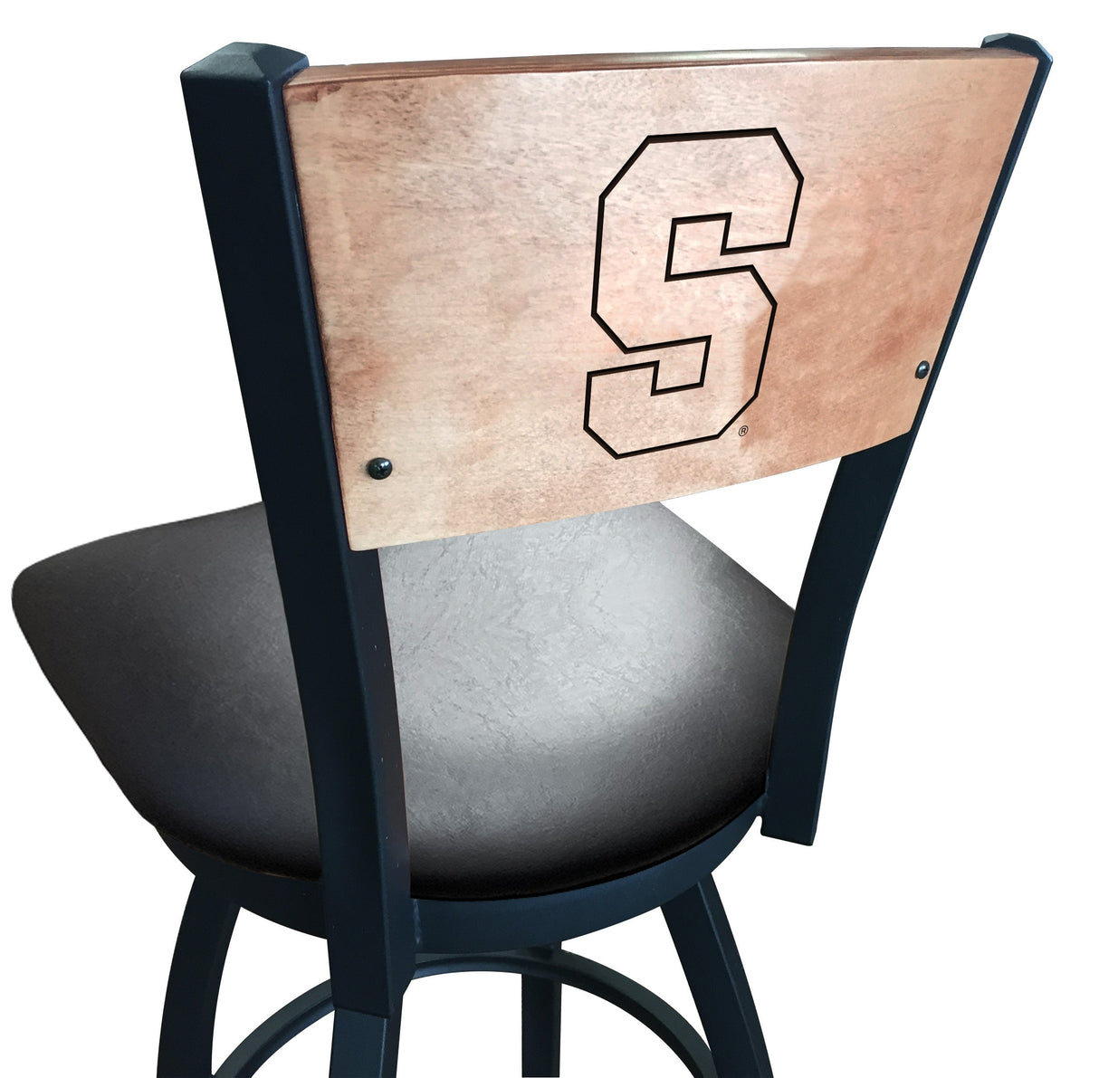 Syracuse Orange L038 Laser Engraved Bar Stool by Holland Bar Stool