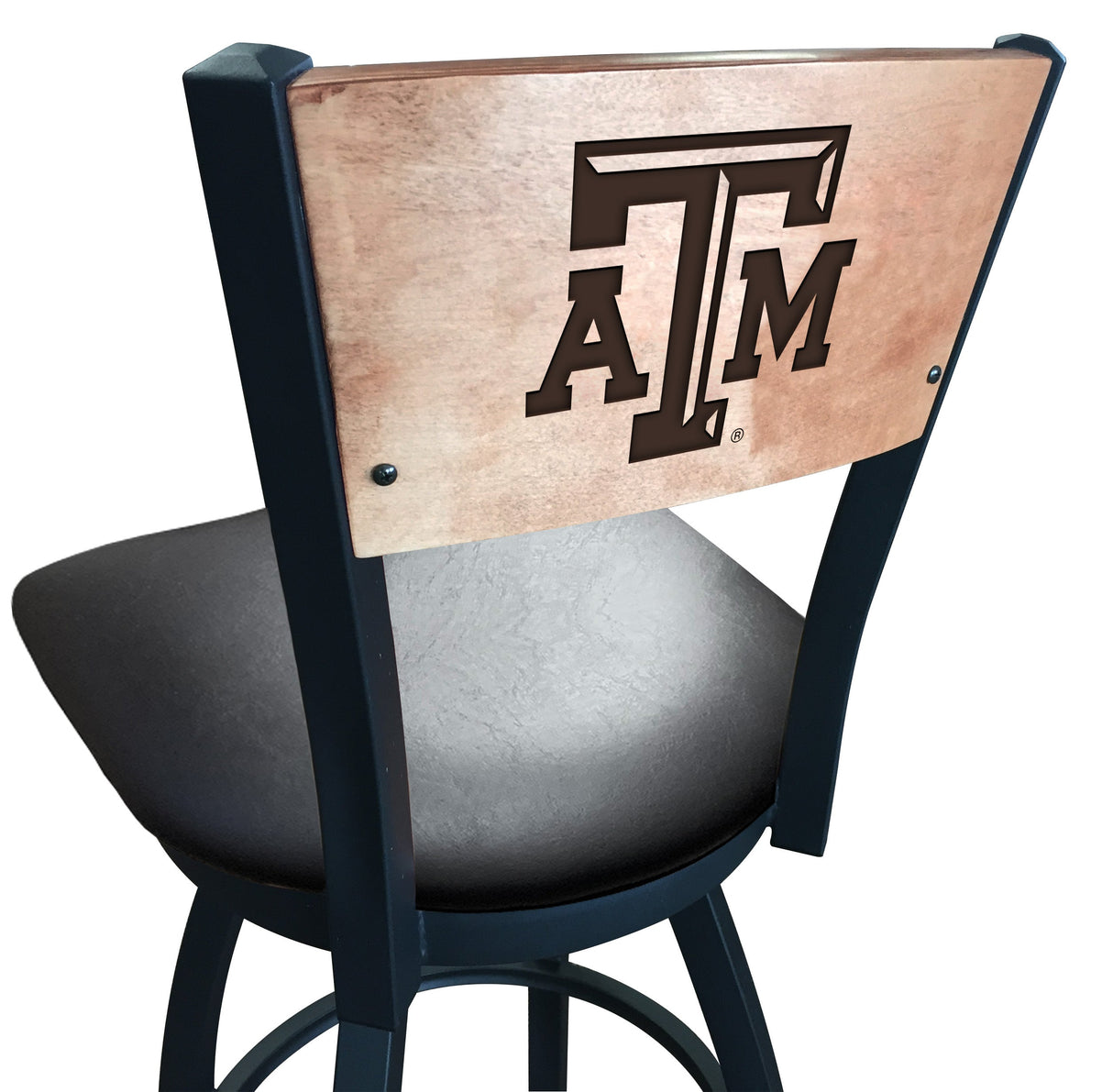 Texas A&M Aggies L038 Laser Engraved Bar Stool by Holland Bar Stool