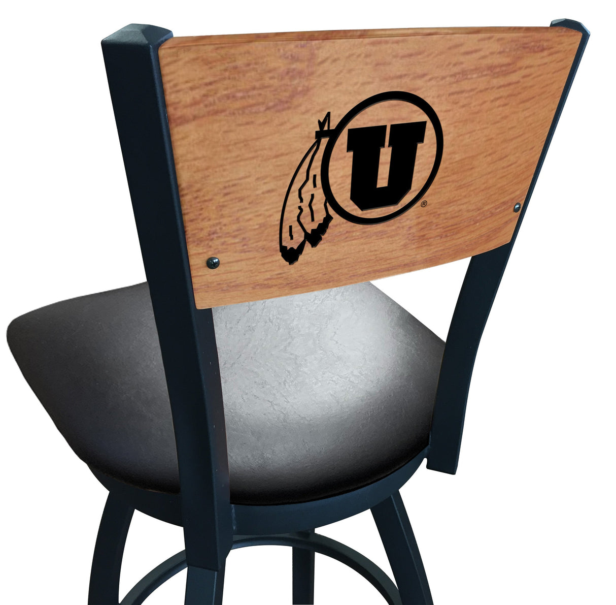 Utah Utes L038 Laser Engraved Bar Stool by Holland Bar Stool