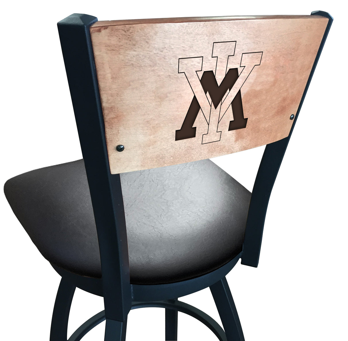 VMI Keydets L038 Laser Engraved Bar Stool by Holland Bar Stool