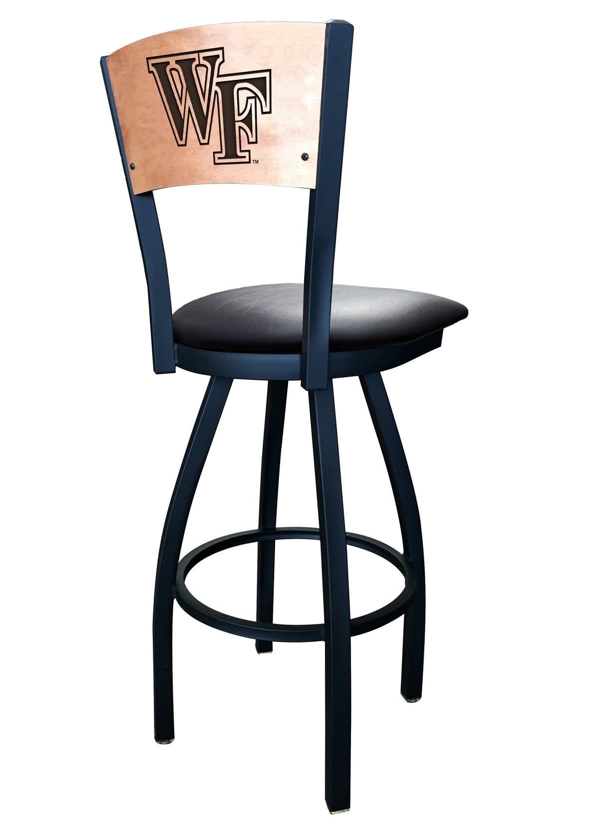 Wake Forest Demon Deacon L038 Laser Engraved Bar Stool by Holland Bar Stool