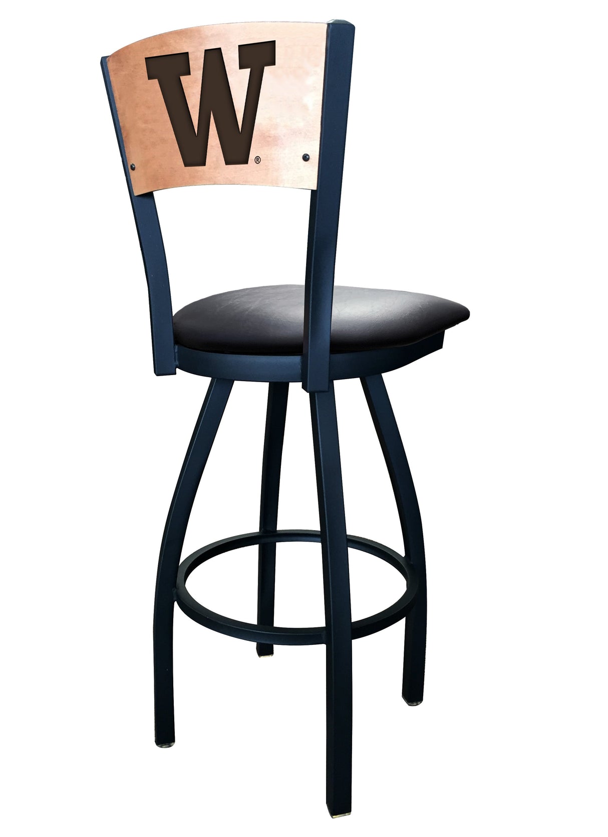 Washington Huskies L038 Laser Engraved Bar Stool by Holland Bar Stool